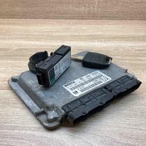09180353 24418927  Engine ECU kit and lock set Opel Astra G