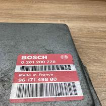 9617149880 0261200778 Used Engine control unit/module ECU Peugeot 206