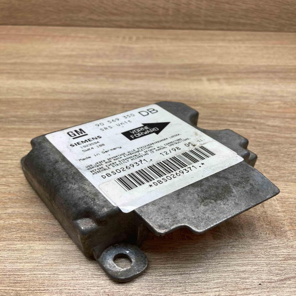 90569350 5WK4188 Used Airbag control unit/module Opel Vectra B