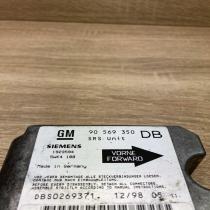 90569350 5WK4188 Used Airbag control unit/module Opel Vectra B