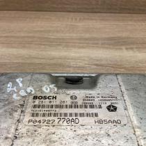 P04727770AD 0281011281  Engine control unit/module ECU Chrysler Voyager