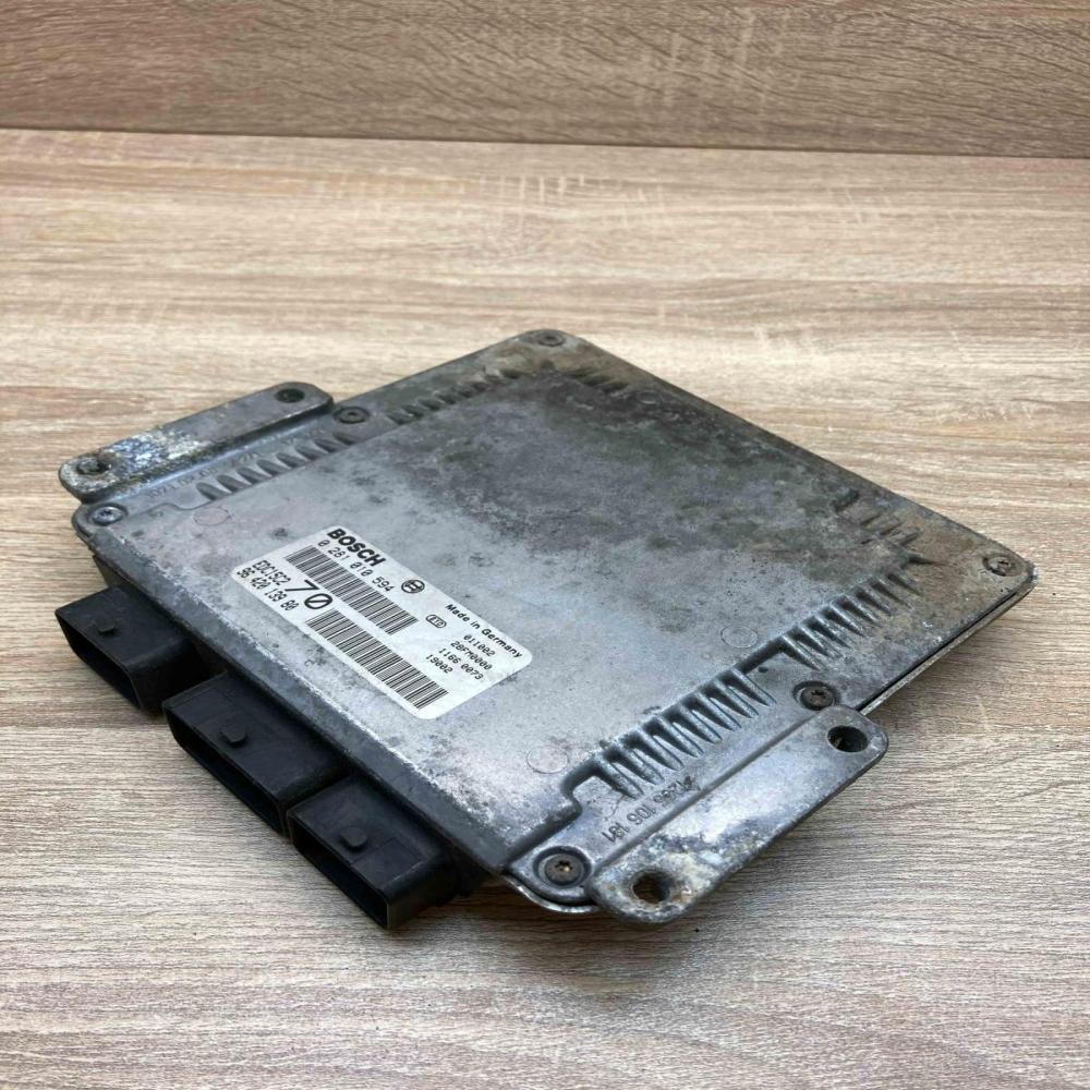 9642013980 0281010594 Used Engine control unit/module ECU Peugeot 206