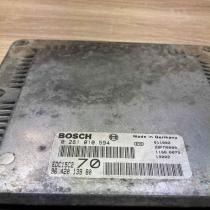 9642013980 0281010594 Used Engine control unit/module ECU Peugeot 206