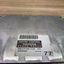 89661 05771 MB275100 3101 Used Engine control unit/module ECU Toyota Avensis T25