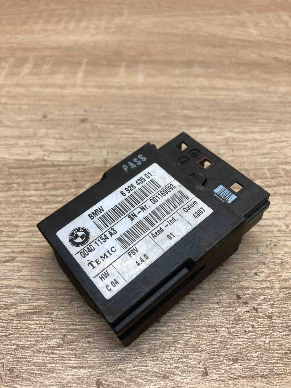 6926435   Seat control module BMW 3 E90 E91