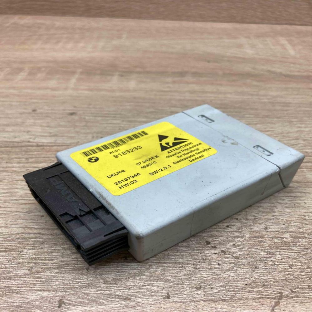 9183233 Used  Central console control unit BMW 5 E60 E61