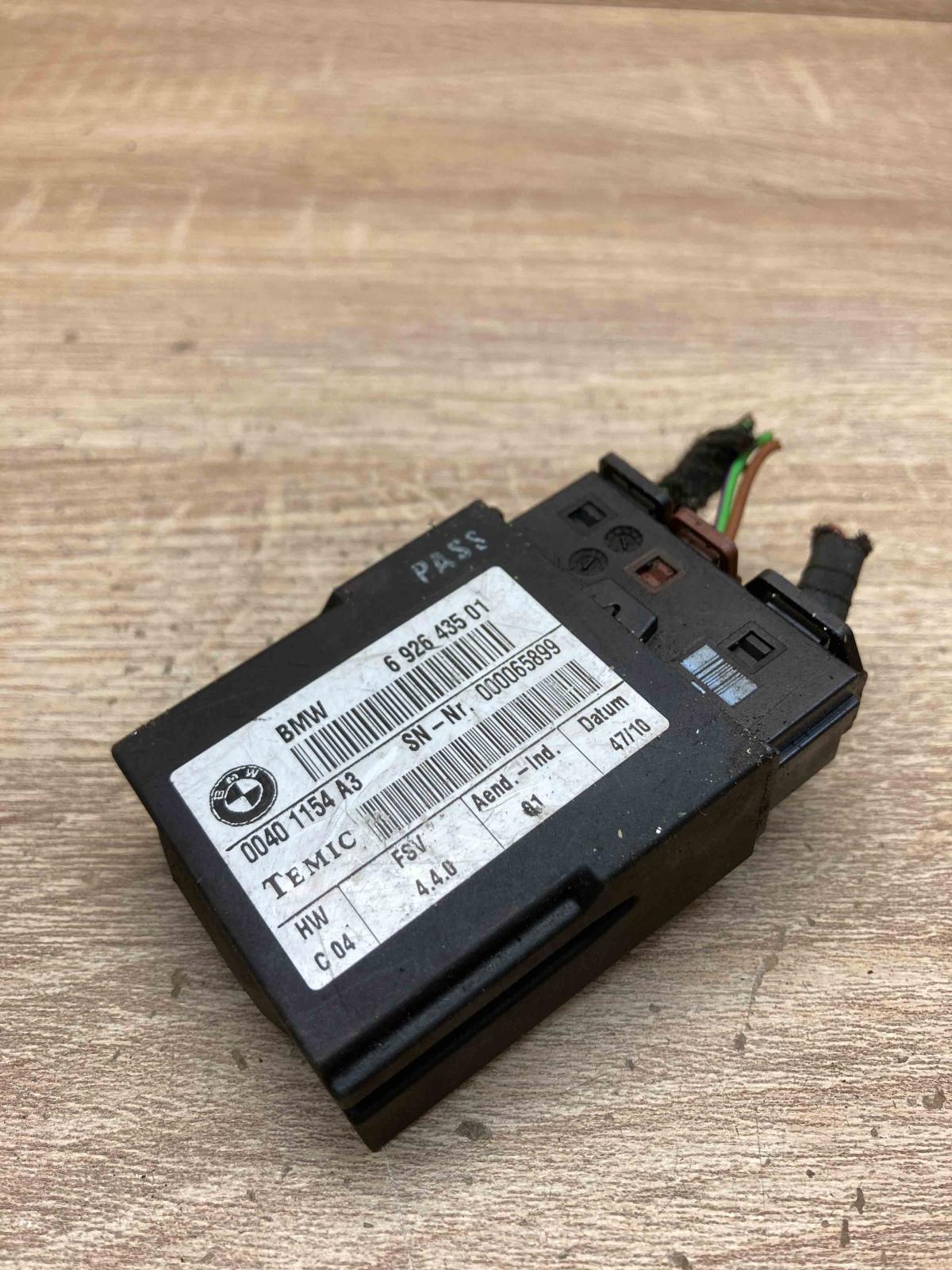 6926435  With Plug Seat control module BMW 3 E90 E91