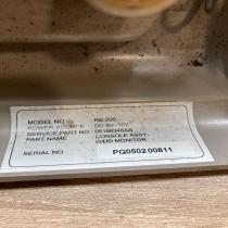 05166348AA PQ050200811  Screen/display/small screen Chrysler Voyager