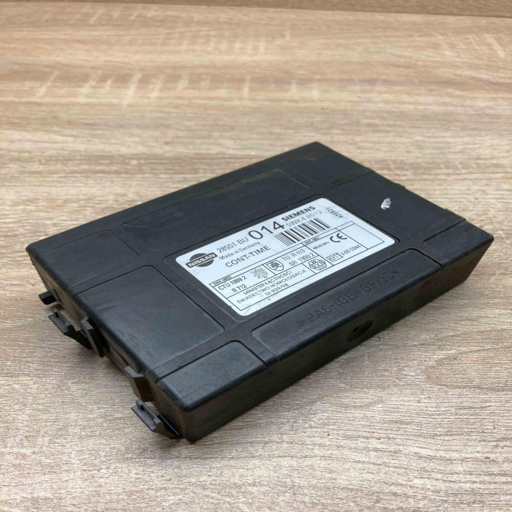 28551BU014 5WK48512 Used Comfort/convenience module Nissan Almera Tino