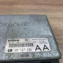 91147536 0261203476 AA Engine control unit/module ECU Opel Frontera A