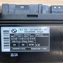 9176070 5WK49110D E6XKBM High Comfort/convenience module BMW 5 E60 E61