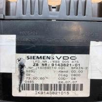 9143821 9143821 01 LHD Speedometer (instrument cluster) BMW 3 E90 E91