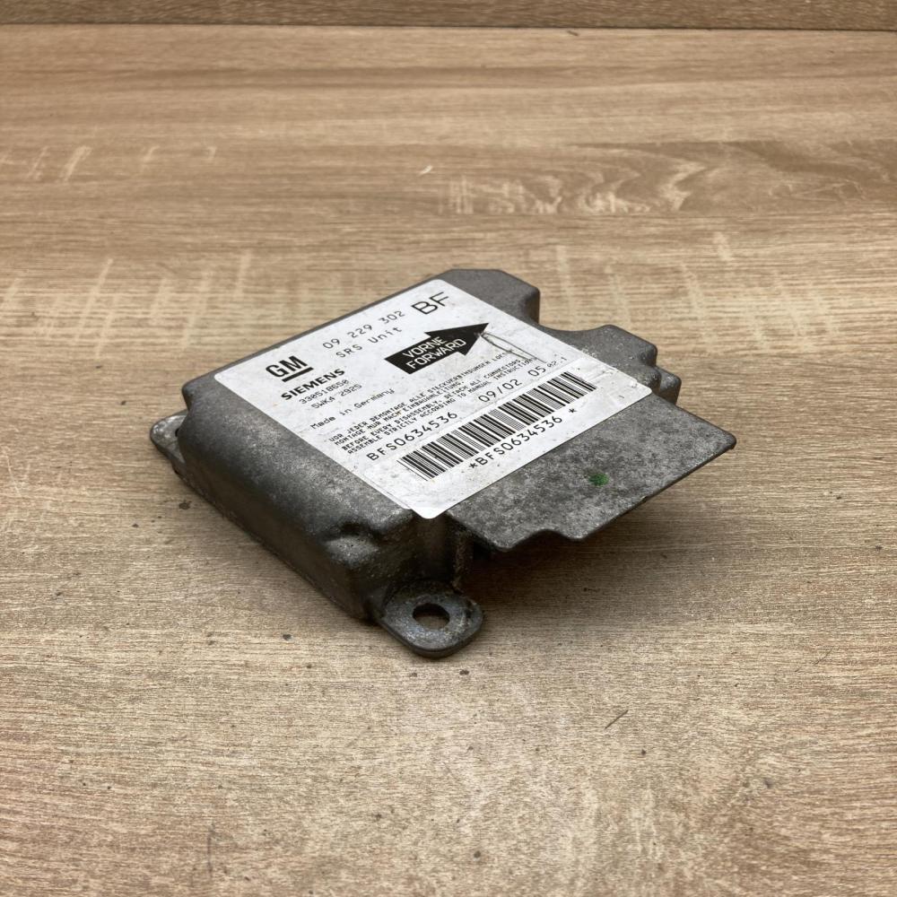09229302 5WK42925 BF Airbag control unit/module Opel Astra G