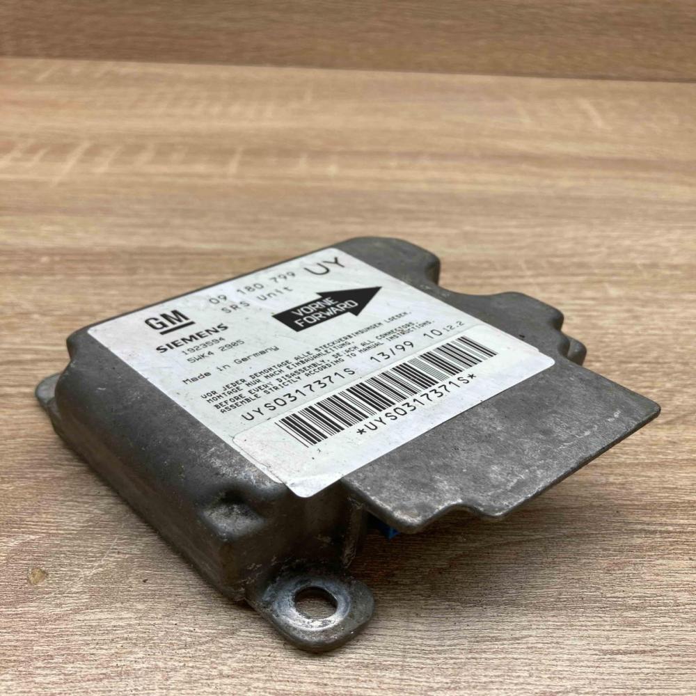 09180799 5WK42905 Used UY Airbag control unit/module Opel Astra G