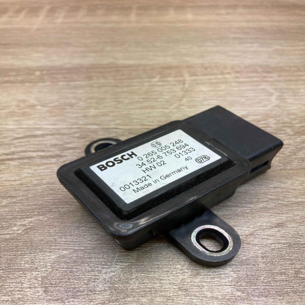6753694 0265005248 Used ESP acceleration yaw rate sensor BMW X5 E53