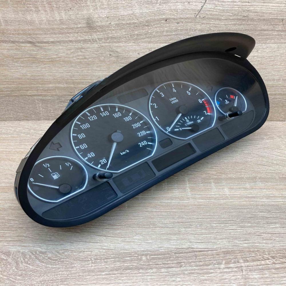 4117718 0263639170  Speedometer (instrument cluster) BMW 3 E46