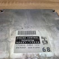 89661 13270 175800 5351  Engine control unit/module ECU Toyota Corolla E120 E130