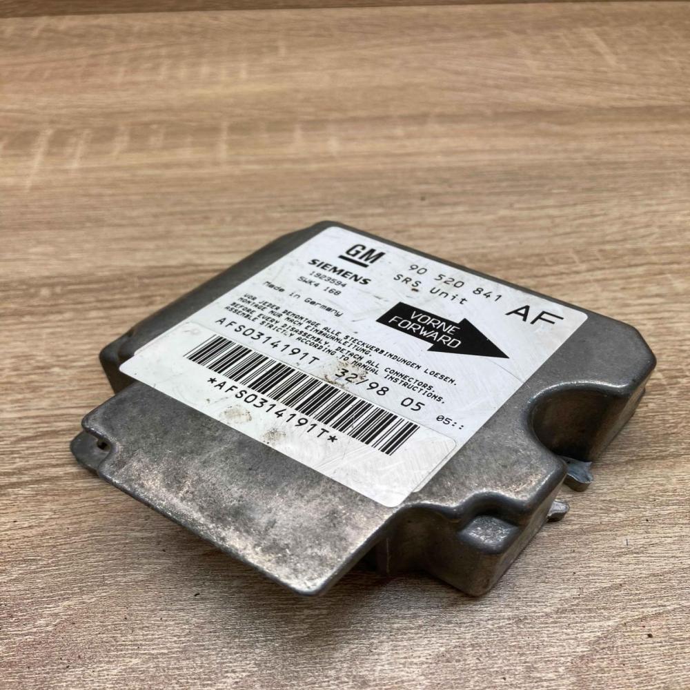 90520841 5WK4168 AF Used Airbag control unit/module Opel Astra G