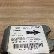 09229039 5WK42922 BD Used Airbag control unit/module Opel Vectra B