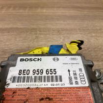 8E0959655 0285001400 With Plug Airbag control unit/module Audi A4 S4 B6 8E 8H