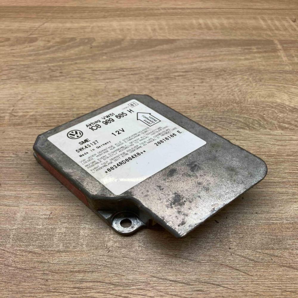 1C0909605H 5WK43127  Airbag control unit/module Skoda Fabia Mk1 (6Y)