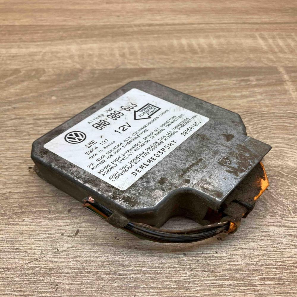 6N0909603 5WK4137 With Plug Airbag control unit/module Volkswagen Polo III 6N 6N