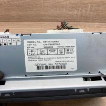 86110 0D040 CN TS0370LC W58500 Radio/CD/DVD/GPS head unit Toyota Yaris
