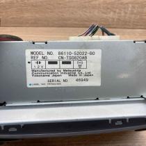 86110 52022 B0 CN TS0820AB  Radio/CD/DVD/GPS head unit Toyota Yaris