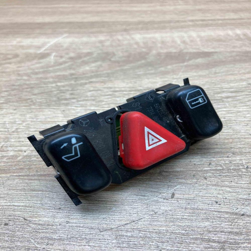 2088200310 73140933  Hazard light switch Mercedes-Benz E W210