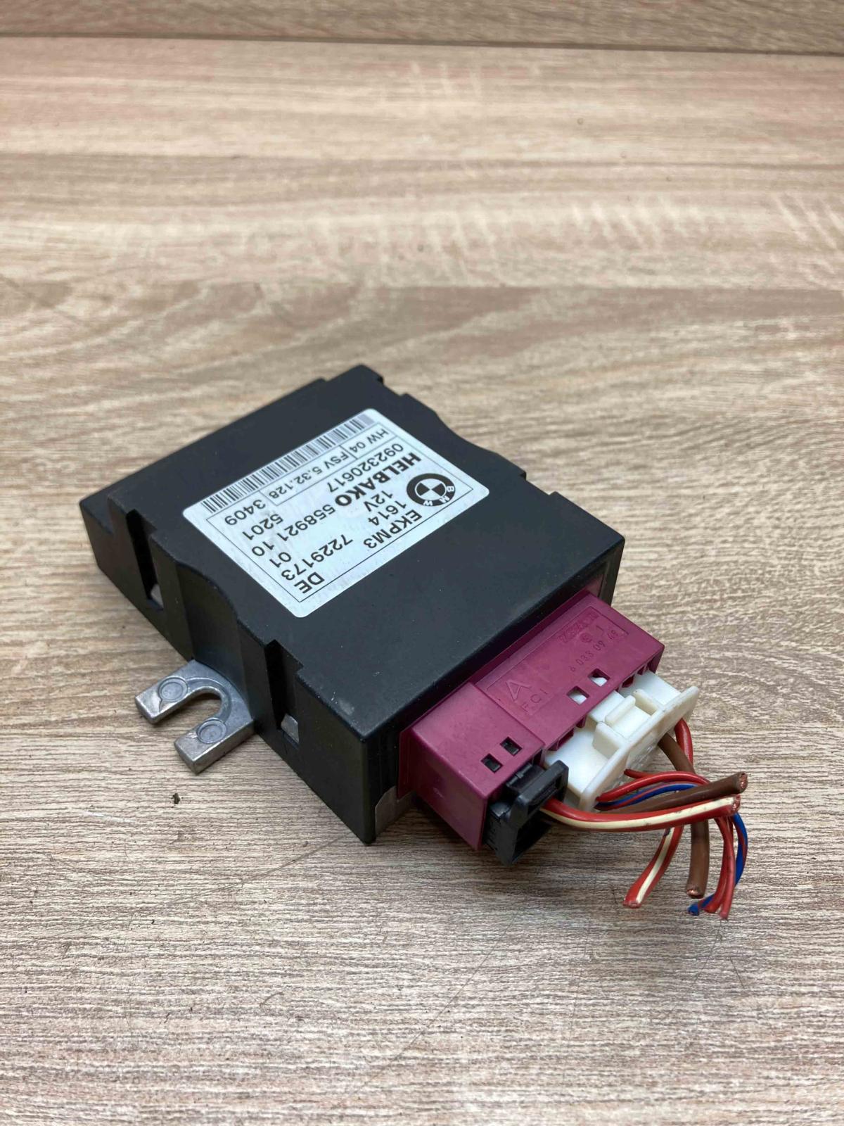 7229173  With Plug Fuel injection pump control unit/module BMW 3 E90 E91
