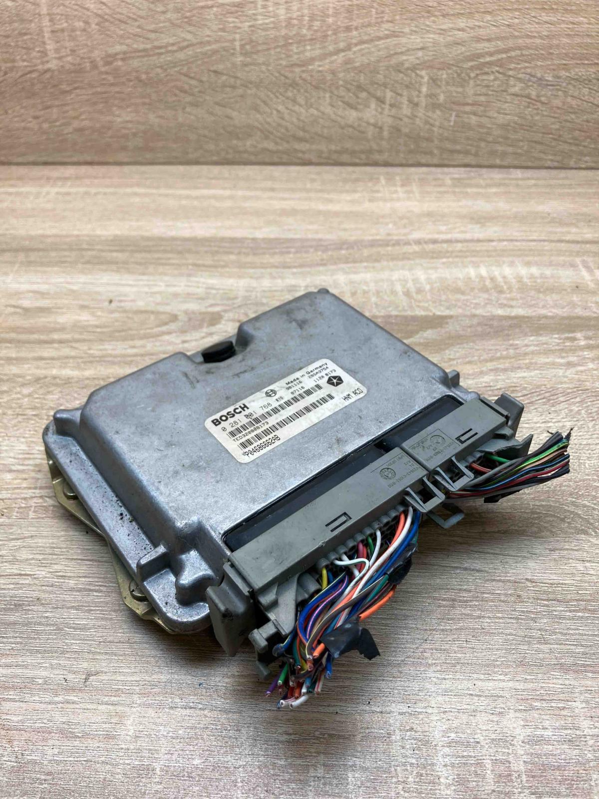 P04686662AB 0281001768 With Plug Engine control unit/module ECU Chrysler Voyager