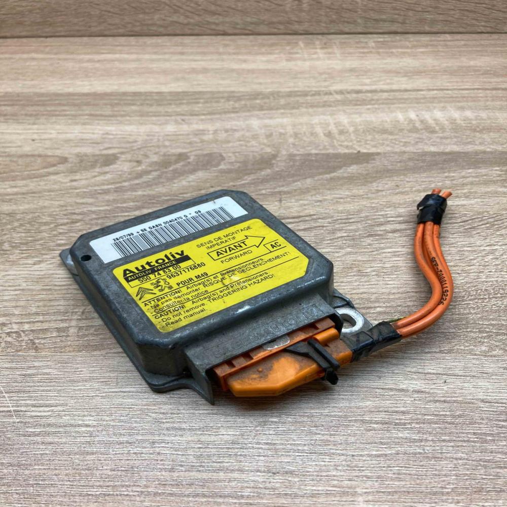 550748300 9637176880  Airbag control unit/module Citroen Berlingo