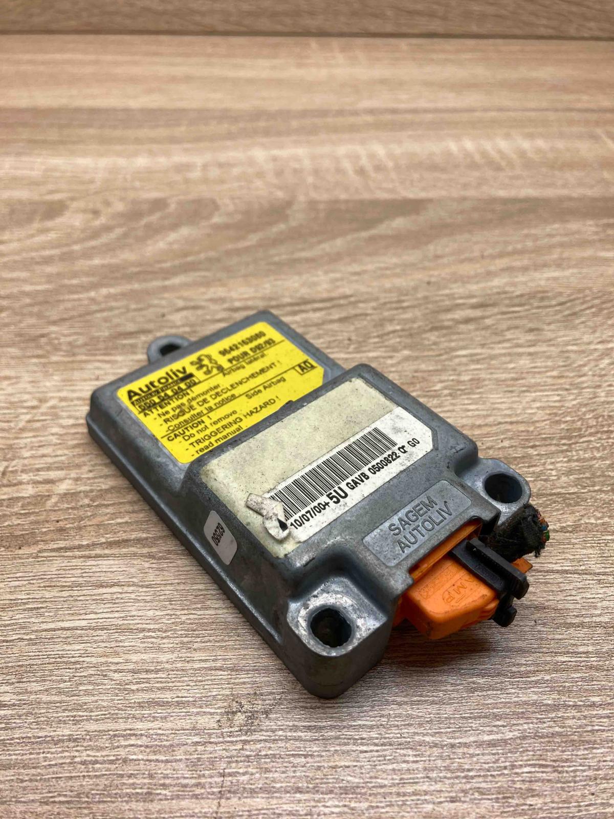 550540400 9642163080  Airbag control unit/module Peugeot 406