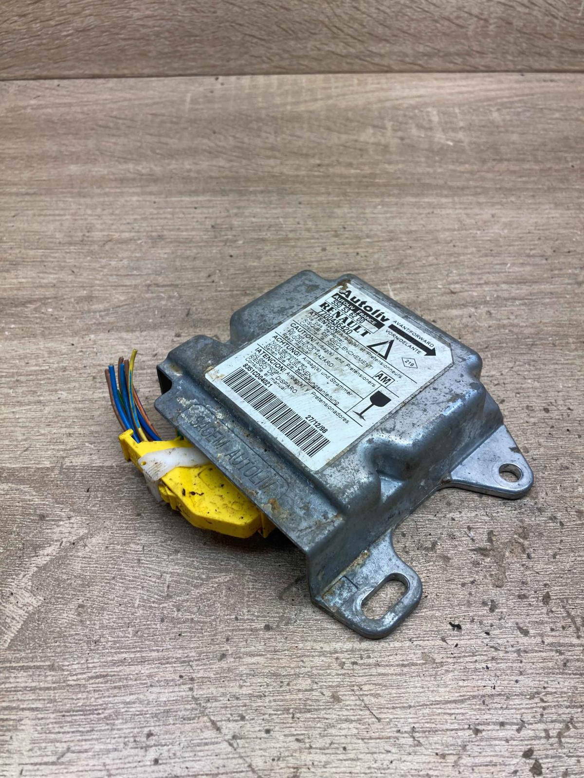 550536200 7700436420  Airbag control unit/module Renault Laguna I