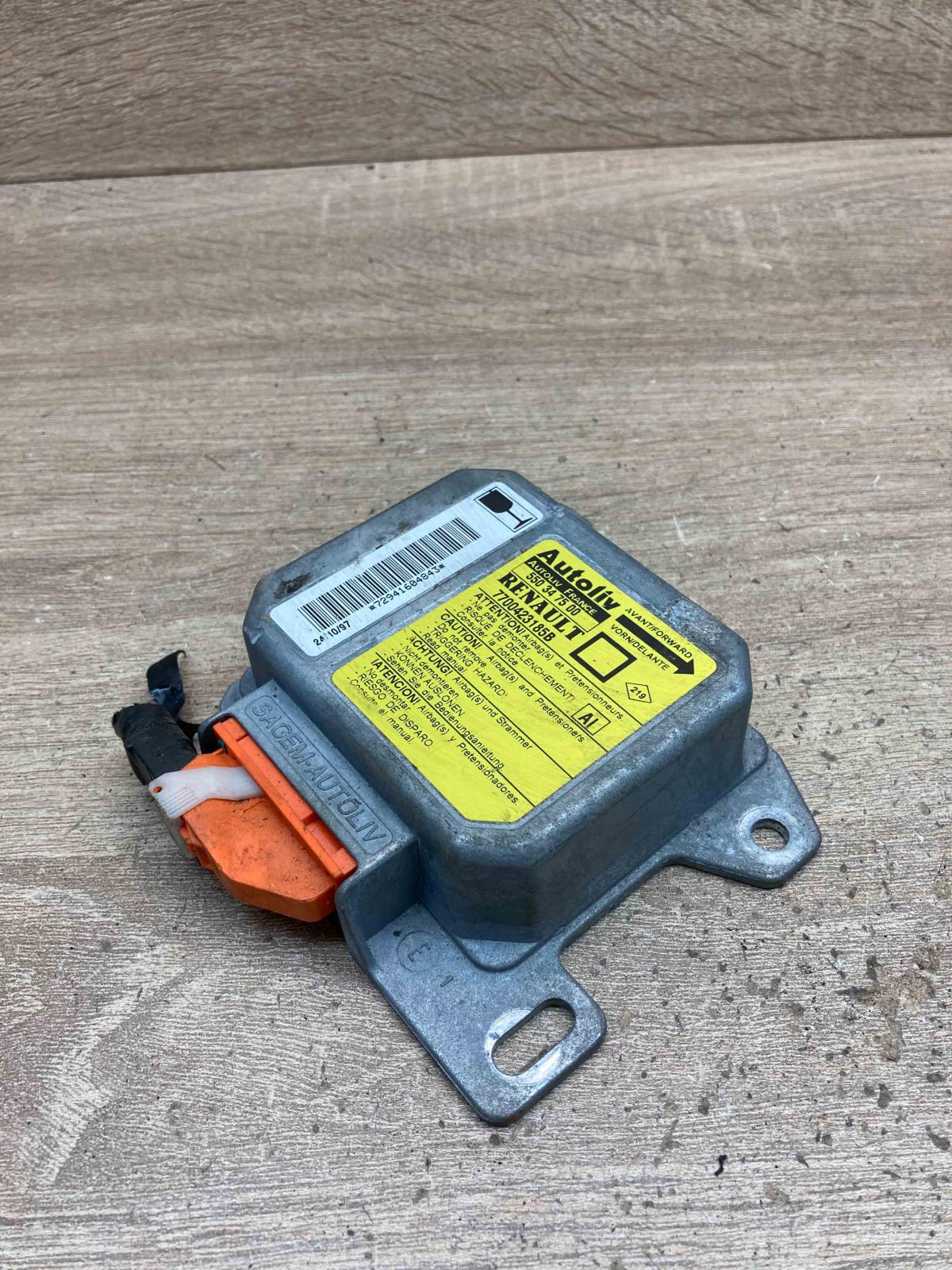 550347500 7700423185B  Airbag control unit/module Renault Megane I
