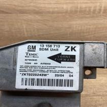 13158713 327963935  Airbag control unit/module Opel Meriva A