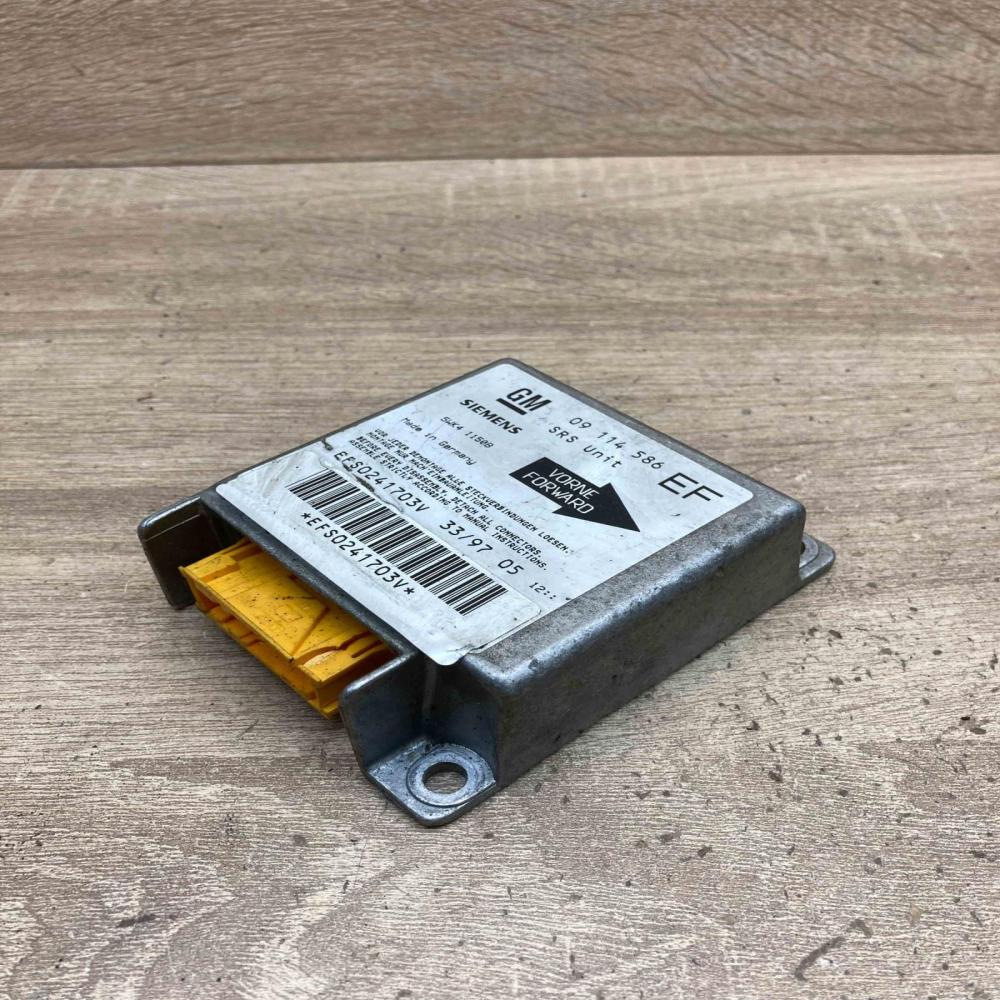 09114586 5WK41150B  Airbag control unit/module Opel Tigra A