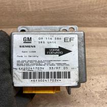 09114586 5WK41150B  Airbag control unit/module Opel Tigra A