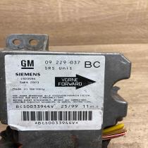 09229037 1923594 Main  Airbag control unit/module Opel Vectra B