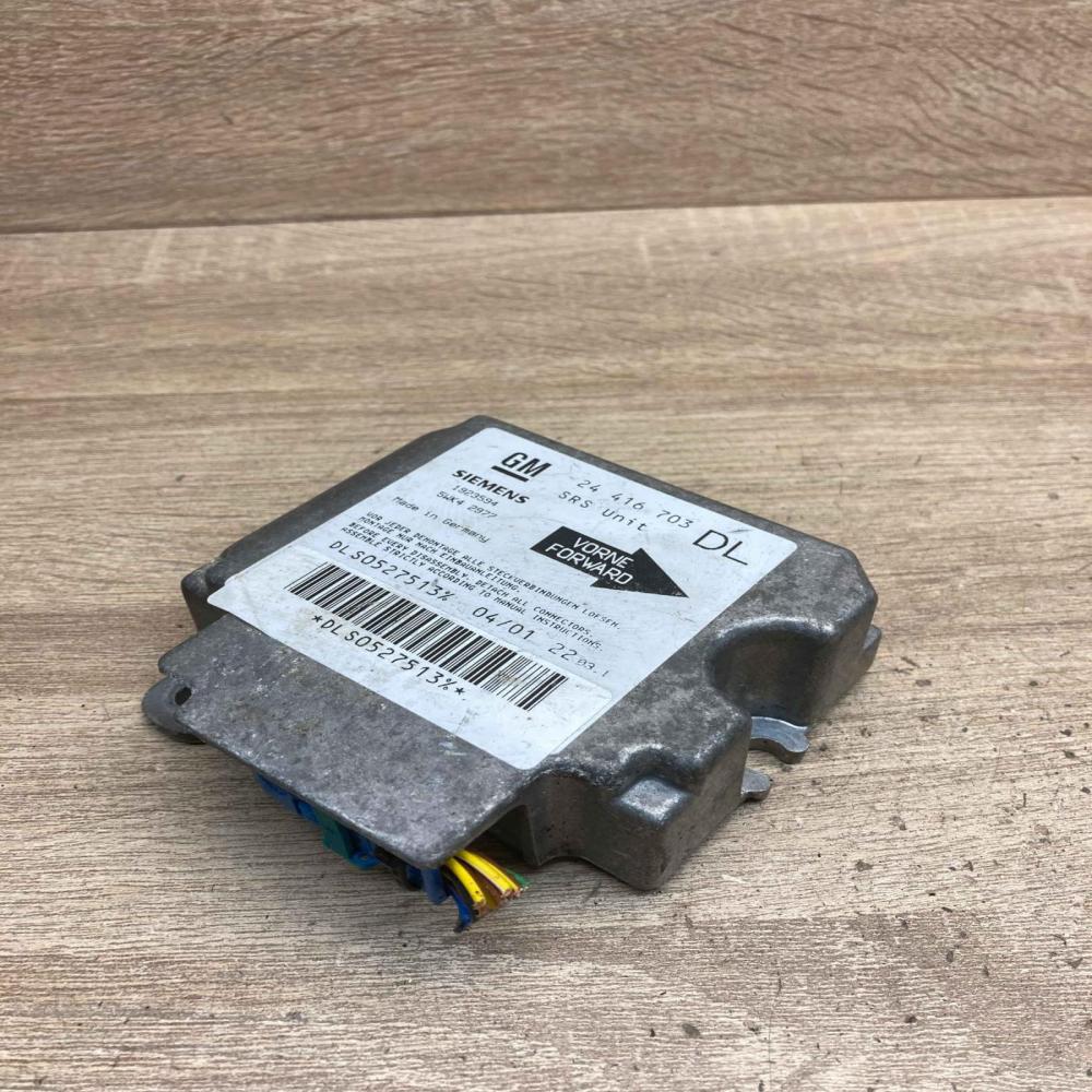 24416703 1923594 Used Airbag control unit/module Opel Astra G