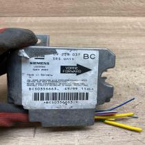 09229037 1923594 Main Airbag control unit/module Opel Astra G