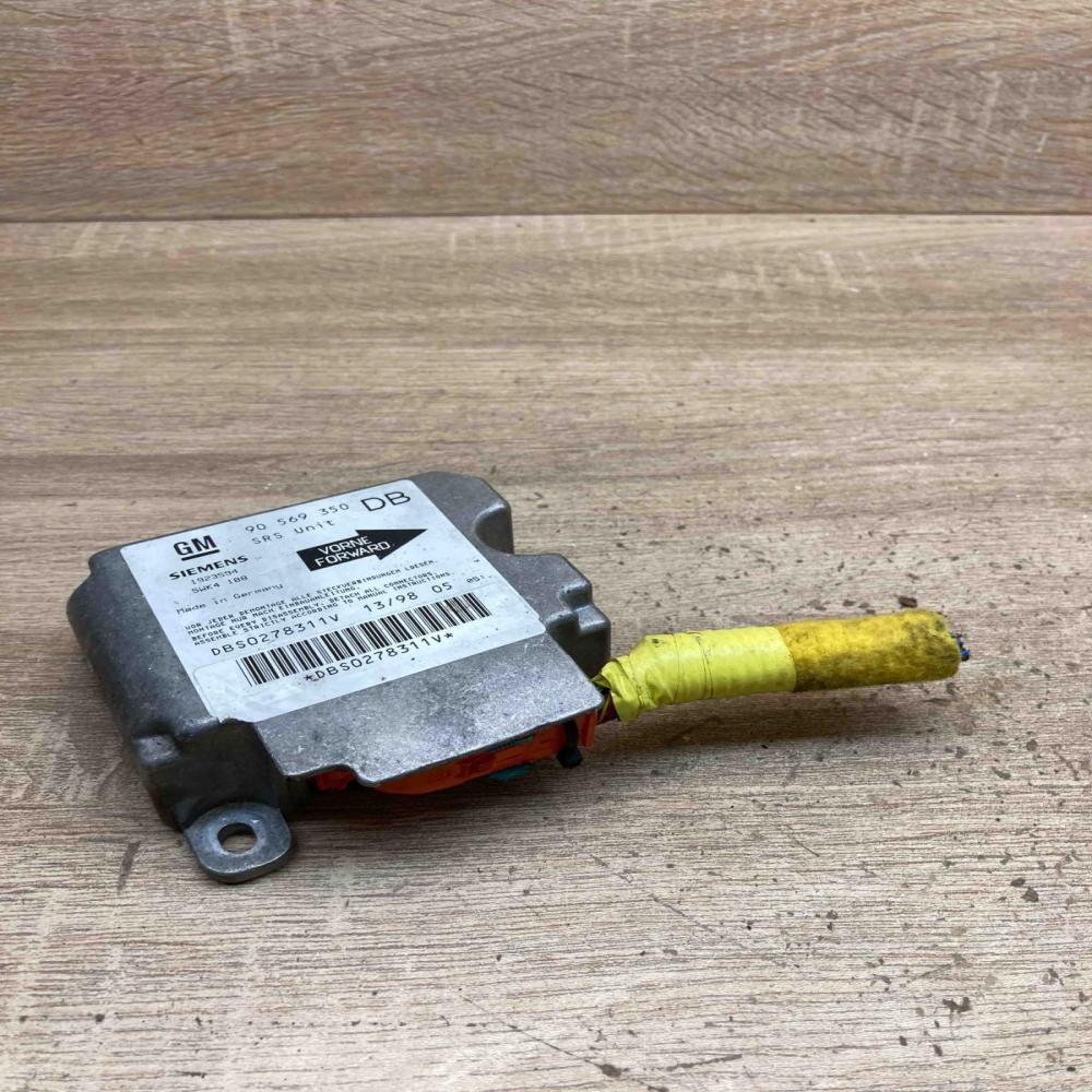 90569350 1923594 Used Airbag control unit/module Opel Vectra B