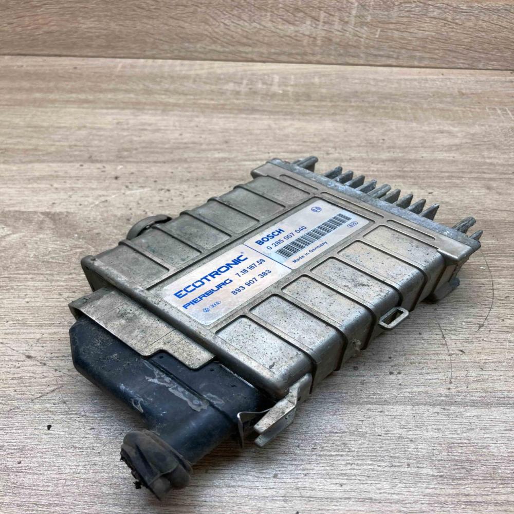 893907383 0285007040 With Plug Engine control unit/module ECU Volkswagen Golf II