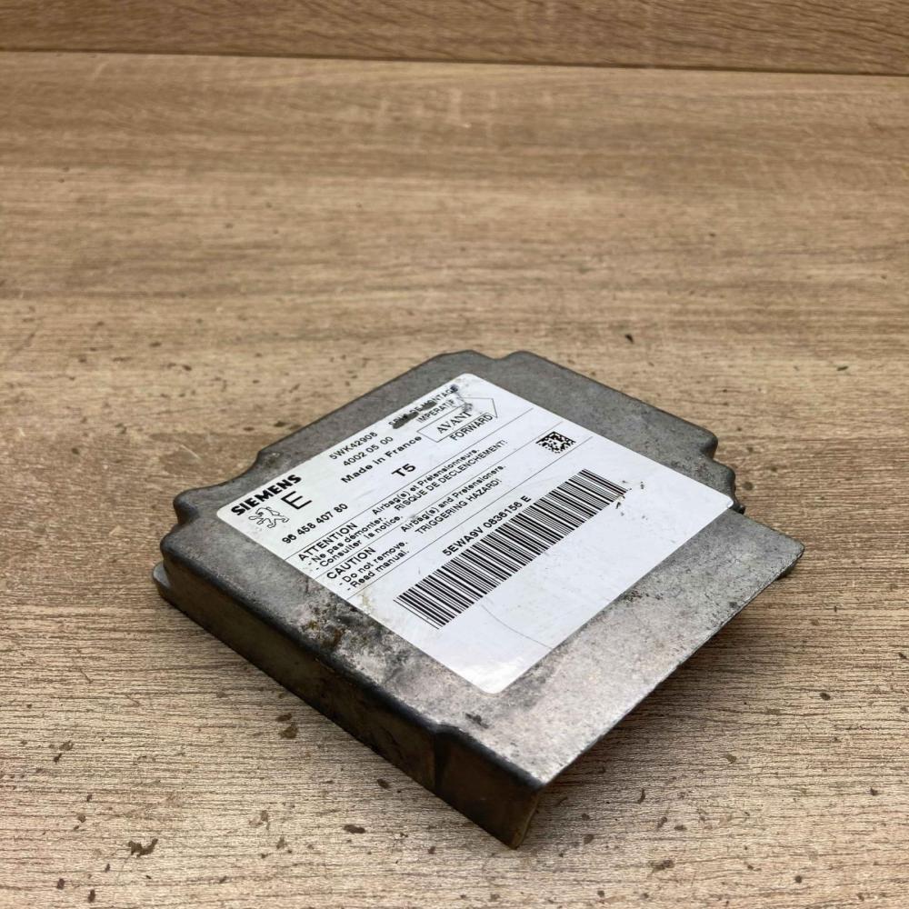 9645840780 5WK42908  Airbag control unit/module Peugeot 307
