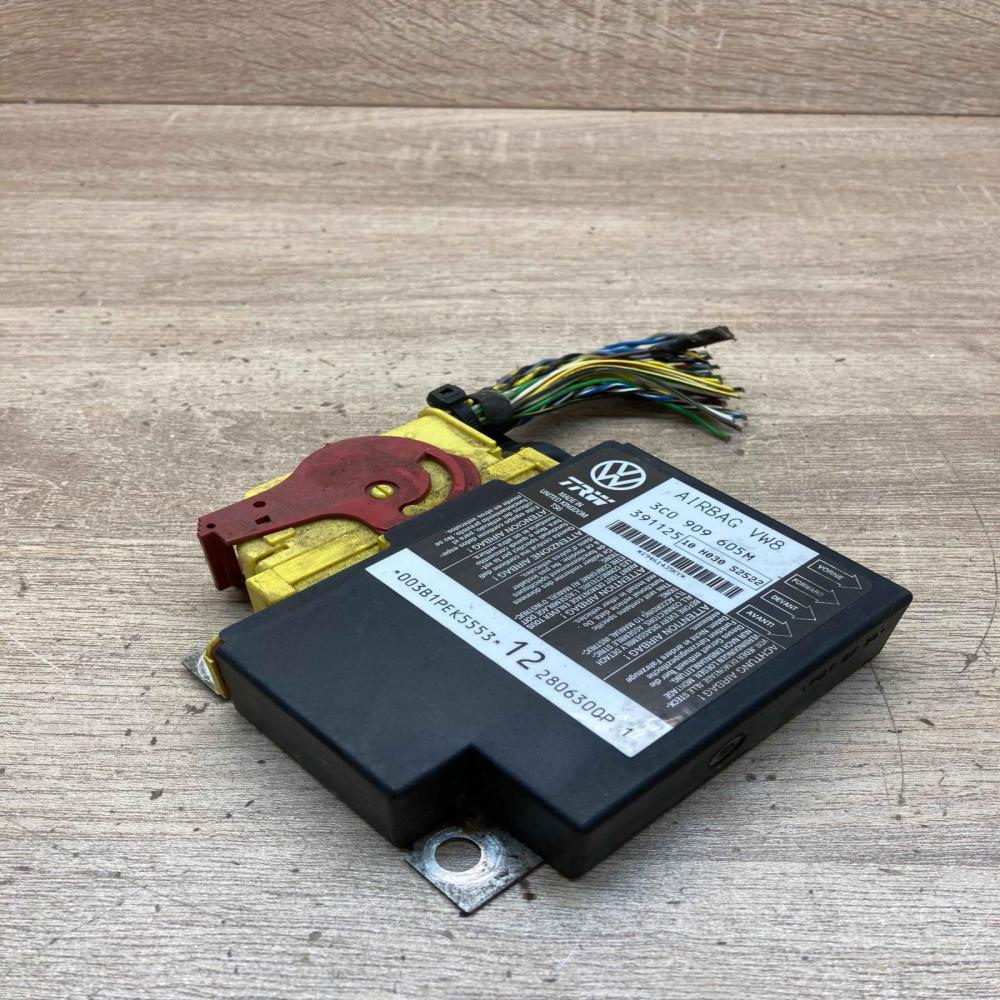 3C0909605M  With Plug Airbag control unit/module Volkswagen PASSAT B6