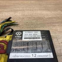 3C0909605M  With Plug Airbag control unit/module Volkswagen PASSAT B6