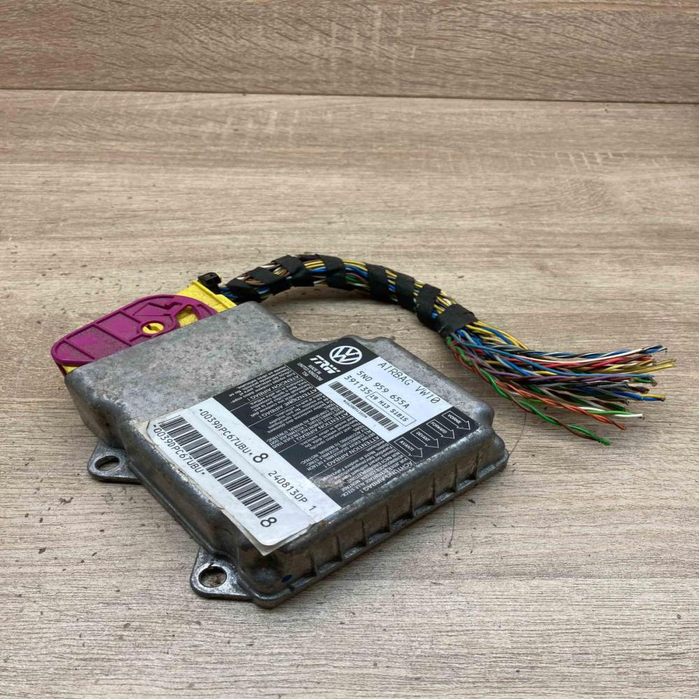 5N0959655A 391135 With Plug Airbag control unit/module Volkswagen PASSAT B6