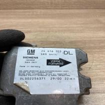 24416703 5WK42977 DL Airbag control unit/module Opel Astra G