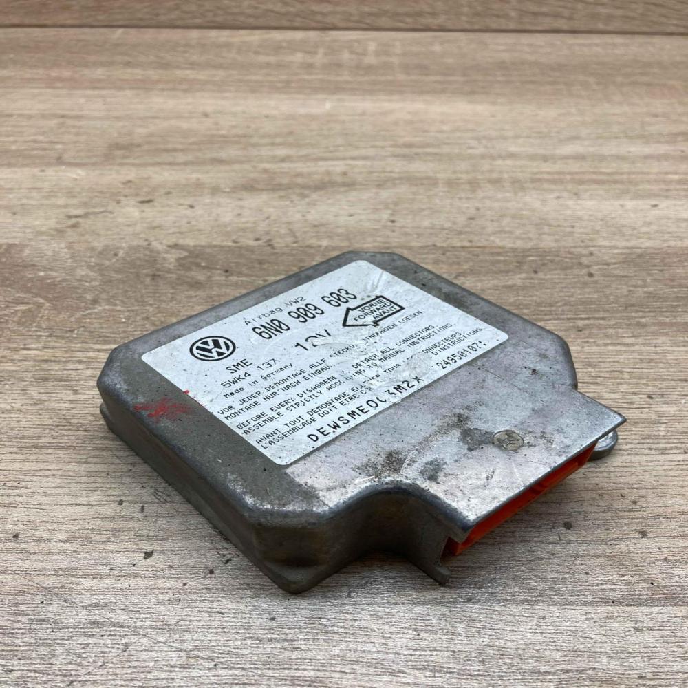 6N0909603 5WK4137 Main Airbag control unit/module Volkswagen Polo III 6N 6N2 6NF