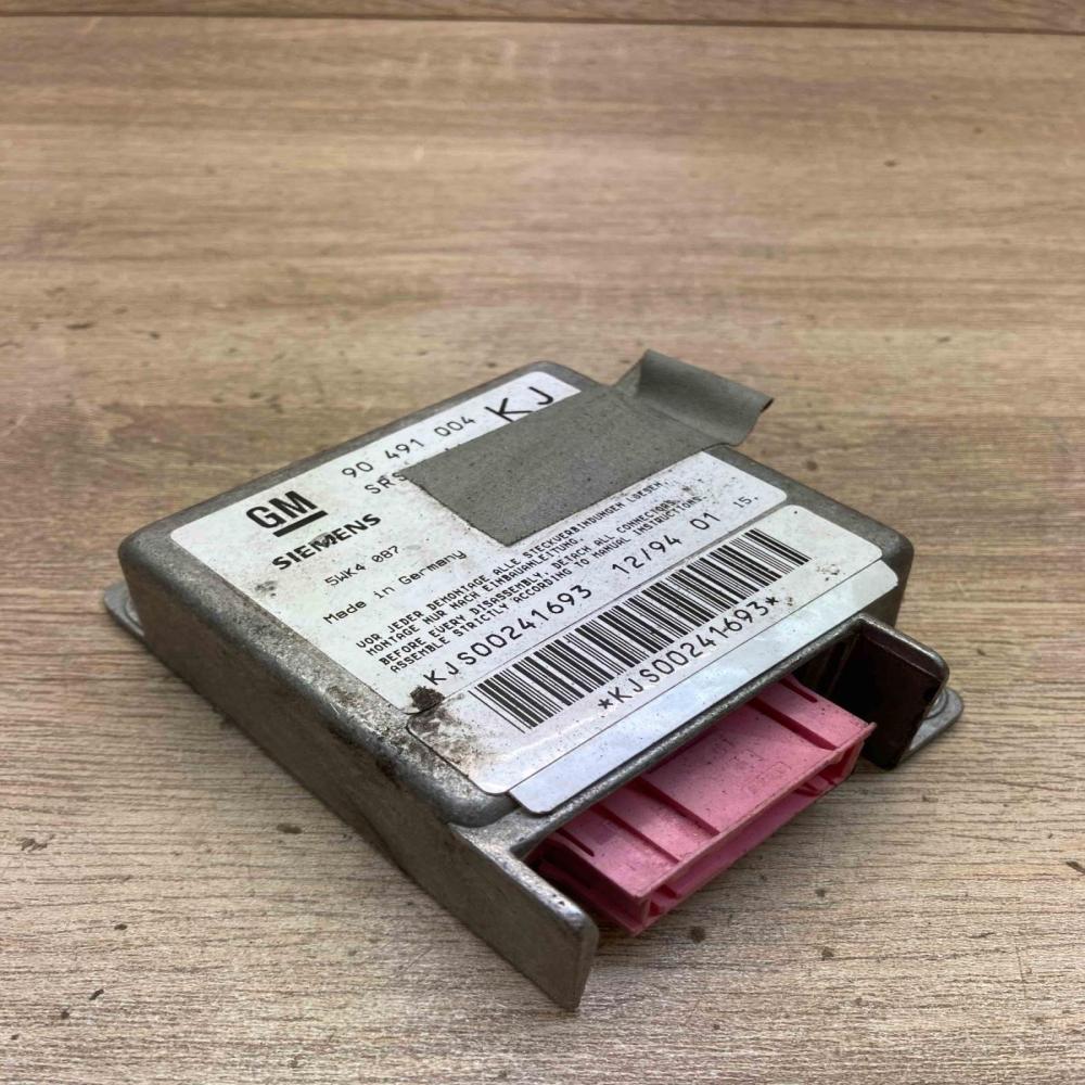 90491004 5WK4087 KJ Airbag control unit/module Opel Omega B1